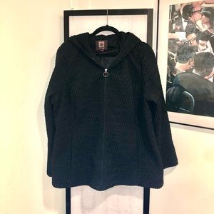 Anne Klein Jacket, Black, size-1X